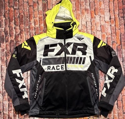 Mens FXR Race Division Factory Ride 2 In 1 Hooded Performance Jacket Size Medium