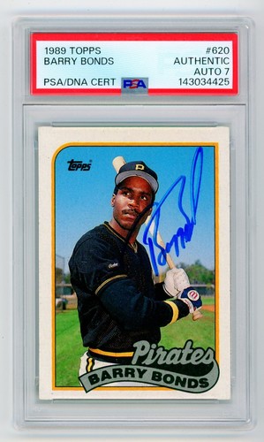Barry Bonds #620 1989 Topps Tiffany card