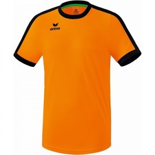 Trikot Erima Retro Star Unisex Gr&ouml;&szlig;e XXL Orange/Schwarz Sportbekleidung