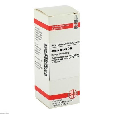 3x AVENA SATIVA D 6 Dilution 20 ML PZN 2608071