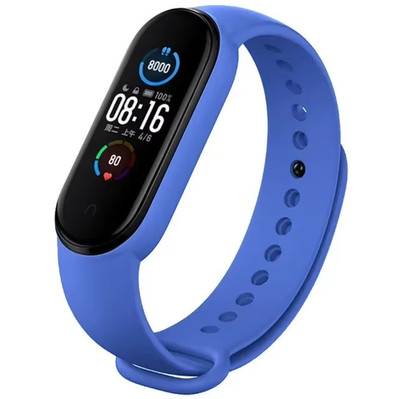 Watch Strap for  Mi Band 7 6 5 4 3 Wristband Silicone Bracelet Wrist Straps Miba