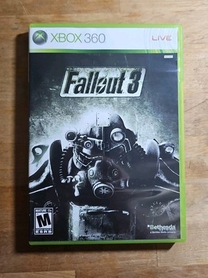 Fallout 3 (Microsoft Xbox 360, 2008) CIB/Complete! Tested & Working! 