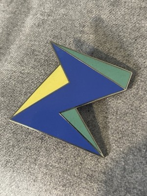 ACME Studio  Emaille Brosche ALCHI Z Brooch Alchimia Design Group