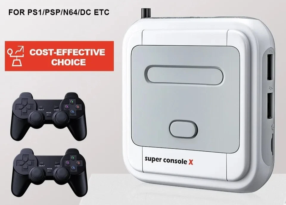 Super Console  Retro  Gaming Box 80.000 Giochi 50 Emulatori + Controller - Immagine 2 di 4