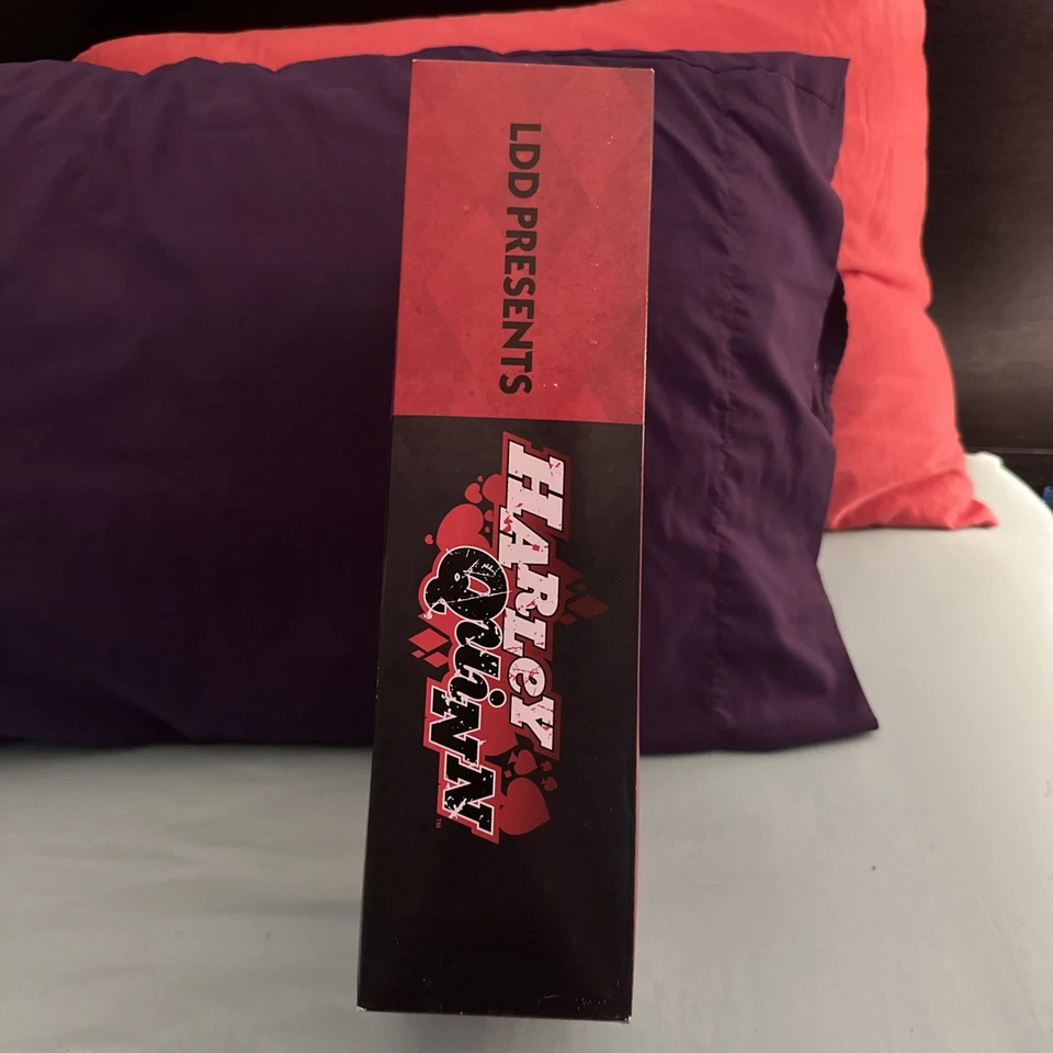 DC Comics Harley Quinn Payaso Rojo/Negro Muñecas Muertos Vivientes LDD Figura Mezco Toyz Foto 4 de 4