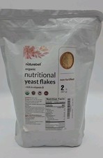 Organic Nutritional Yeast Flakes 2 lb Non Fortified Exp 10/26 Sealed