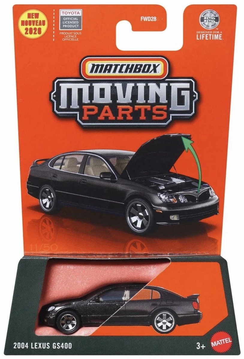 MATCHBOX Lexus GS430 レクサス ４台セット　セダン アリスト MATCHBOX 2004 LEXUS GS400 MOVING PARTS 2026 | eBay