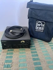 VINTAGE SONY VTR PLAYBACK ADAPTOR VA-500 WITH CARRYING CASE GREAT CONDITION