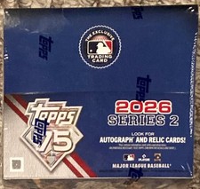 2026 TOPPS SERIES 2 BASEBALL SEALED DISPLAY BOX 280 Cards MLB Retail New