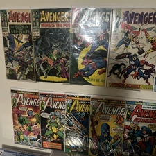 Vintage Avengers KEYS  32, 49, 56, 58, 125, 127, 129, 135, 137, 145, 151, 158