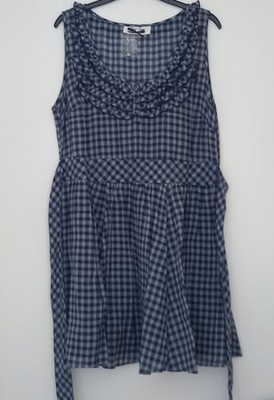 Vintage Oasis Baumwollkleid Größe 12/14