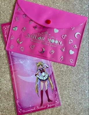 Sailor Moon USJ Limited Edition Clear Case Memo Set Random Design