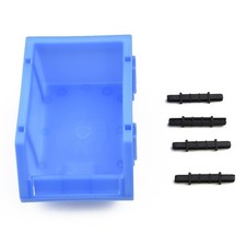 Storage Parts Stackable Stacking Nest Bins Picking Bin Workshop Box Plastic