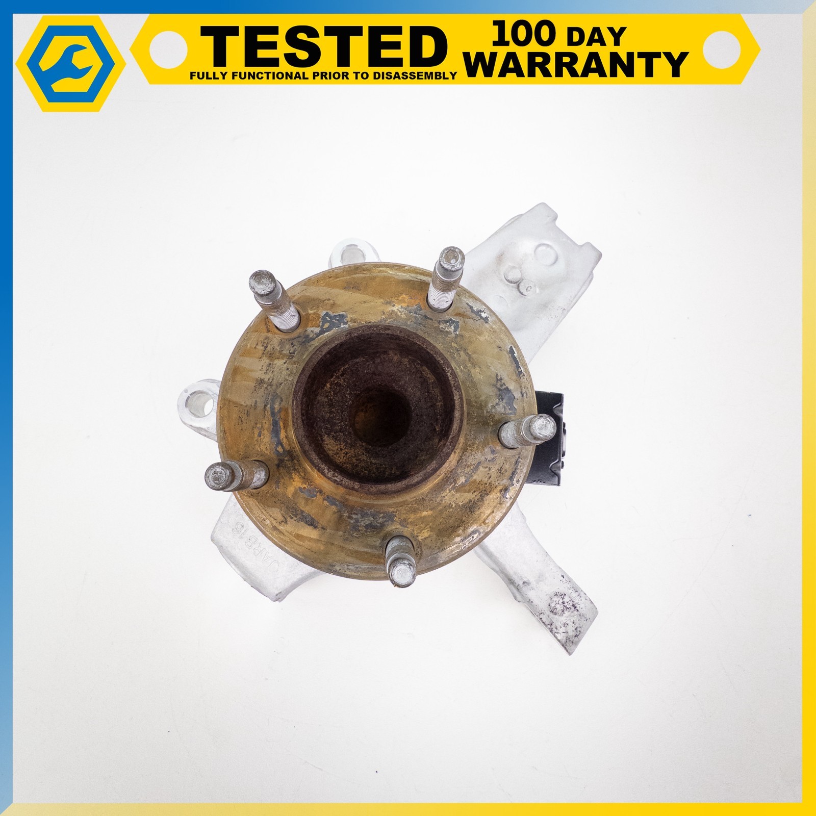 05-13 CHEVROLET CORVETTE C6 XLR FRONT RIGHT SIDE SPINDLE KNUCKLE HUB OEM