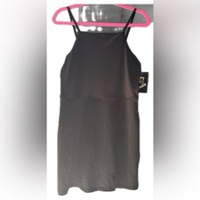 Art class one piece black outfit unitard leotard dance base costume CL NWT