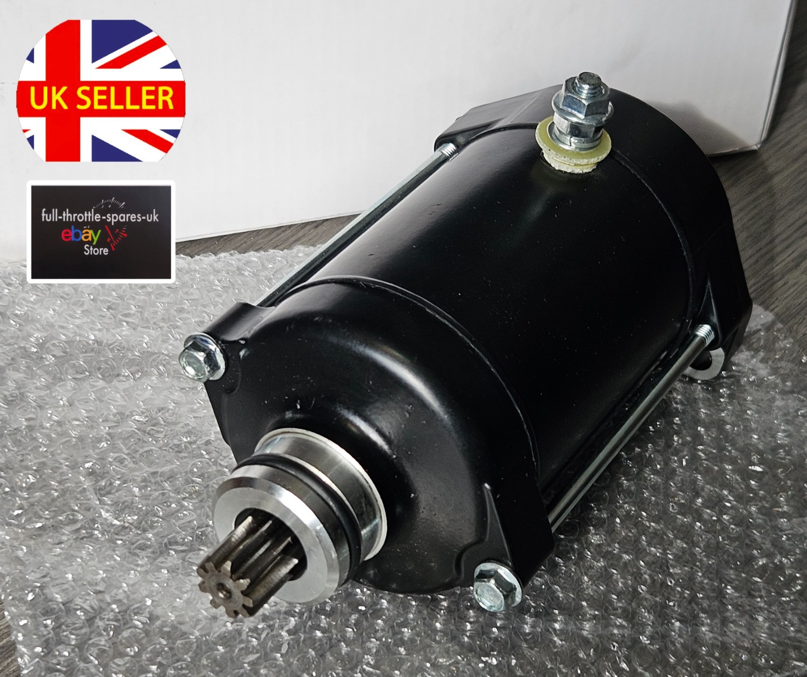 fits: YAMAHA XJR 1200 / 1300 1995-2014 NEW JMP ELECTRIC STARTER MOTOR 9 TOOTH