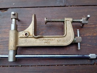 Eclipse No. 180 Instrument Vice & Eclipse No. 110 Jewellers & Pin Vice Fly Tying