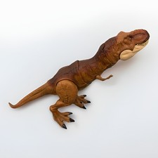 Jurassic World Thrash 'n Throw Tyrannosaurus Rex Action Figure Toy TESTED WORKS 