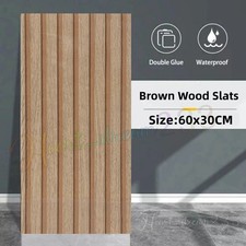 60X Thick PVC Marble Tiles Wall Sticker Self Adhesive Stick On Kitchen Bathroom