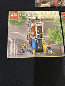 LEGO CREATOR Corner Deli 31050 3 in 1 w/ 3 Manuals 467 pcs complete