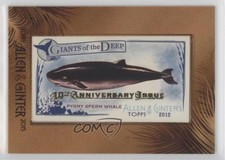 2012 Topps Allen & Ginter's Giants of the Deep Minis Pygmy Sperm Whale 0kb5