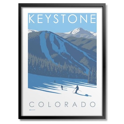 Ski Keystone Print Ski Keystone Poster