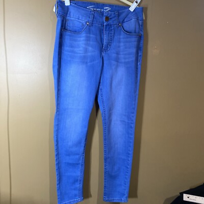 325 Seven 7 Jeans Booty Shaper Embellished Pockets Denim Women's Size 12