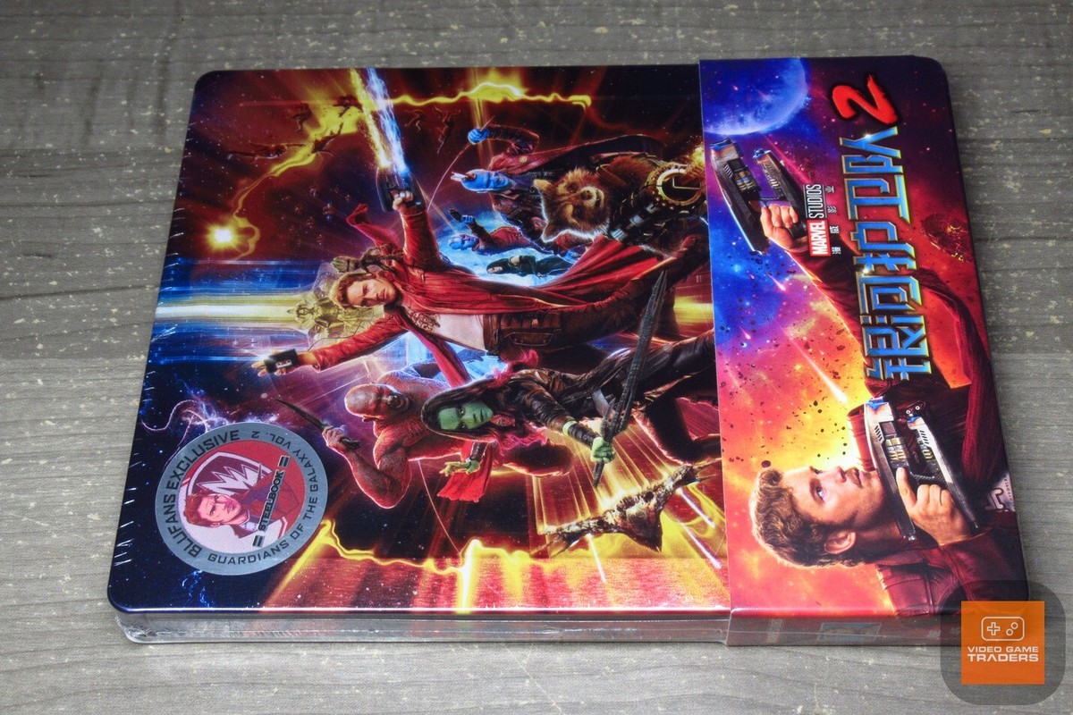 BLUFANS Exclusive Guardians of the Galaxy Vol. 2 BLU-RAY 3D+BR 