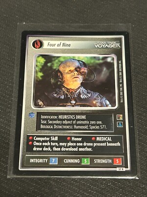 Star Trek CCG Borg Four of Nine