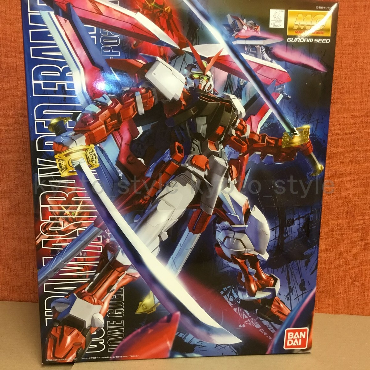 Bandai MG Gundam Kai Model Kit 1/100 Scale Astray Red Frame