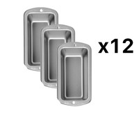 Wilton Recipe Right 3 Piece Mini Bread Loaf Meatloaf Pan Set 5 3/4 X 3(12-pack) on sale Wilton Recipe Right 3 Piece Mini Bread Loaf Meatloaf Pan Set 5 3/4 X 3(12-pack) on sale