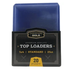 25 CBG Cardboard Gold Toploaders Rigid Sports Card Holders FREE SHIPPING 🌟