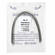 Lot De 10 Fils Pour Arc Orthodontique En Acier Inoxydable - Forme Ronde/rectangulaire - Neuf
