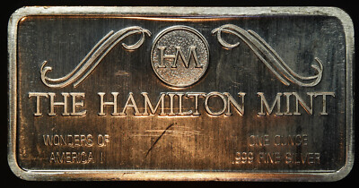 値下げ　THE HAMILTON MINT 1オンス 純銀 Mount Rushmore Presidents Hamilton Mint America 1oz 999 FINE