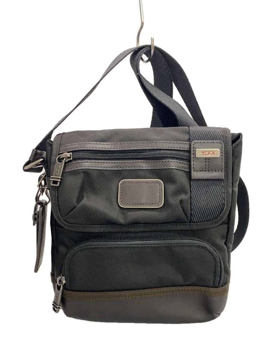 TUMI ALPHA BRAVO BARSTOW CROSS BODY Nylon BLK22223306HKO Bag USED