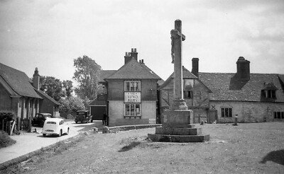 Binsted Hampshire The Kings Arms Inn Village Scene 35mm Negative CP40 ...