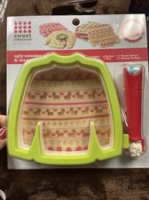 Suéter Feo Cortador de Galletas Sello Rodillo Set Dulces Creaciones Navidad Nuevo