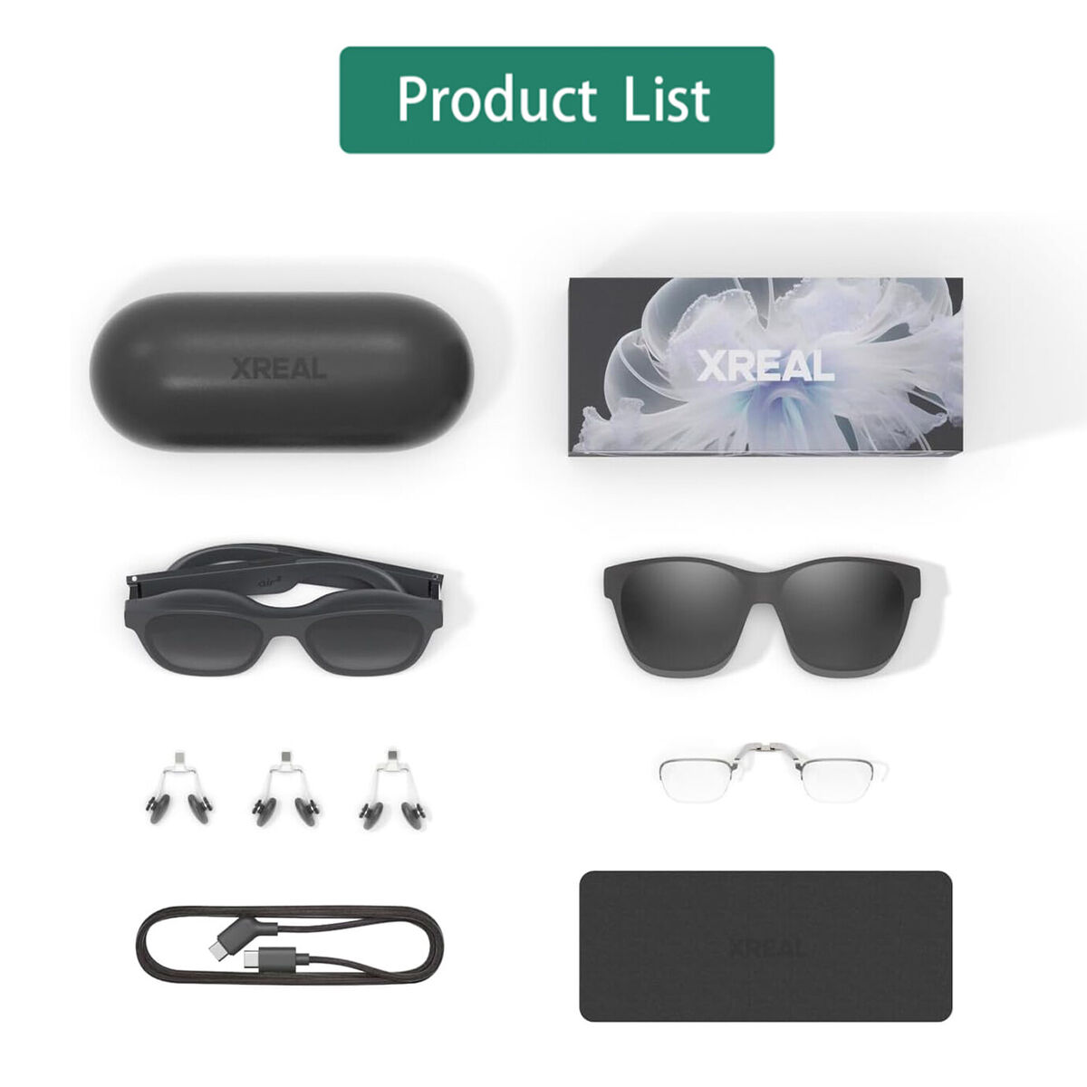 XREAL Air 2 AR Glasses with Beam Pro 6G+128G Supports All XREAL Air 2 AR Glasses with Beam Pro 6G+128G Supports All