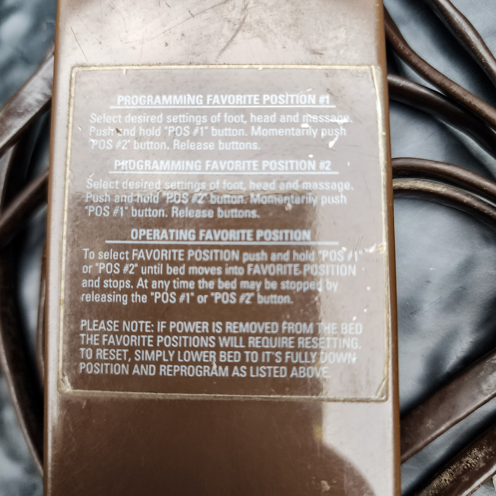 Craftmatic 1 Adjustable Bed Base Remote Control Replacement Universal