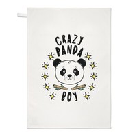 VerrüCkte Panda Jungen Stars Geschirrtuch SpüLlappen Tiere Scherz Pet Sohn Kids