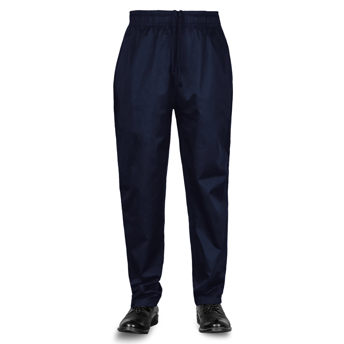 Navy blue chef best sale pants