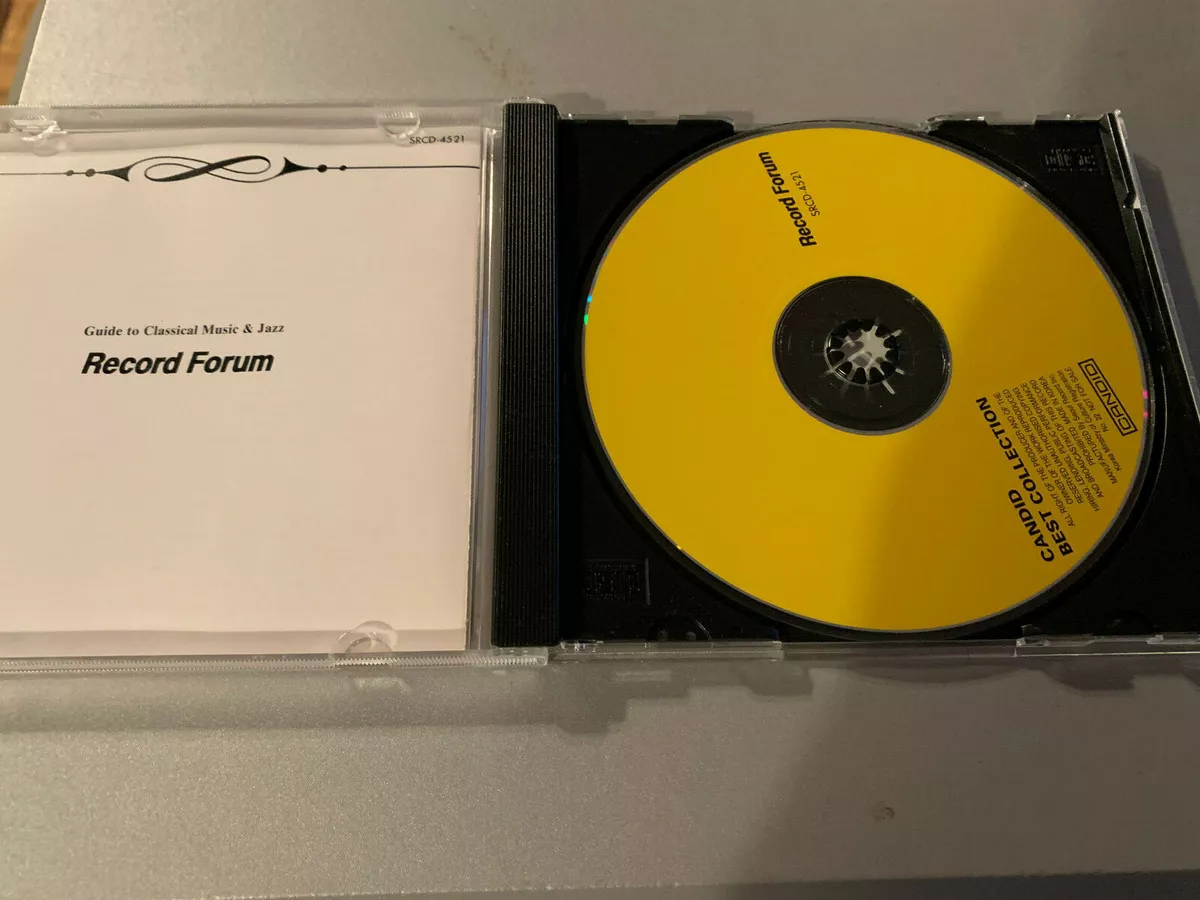 Record Forum Candid Best Collection CD Promo West Germany SRCD