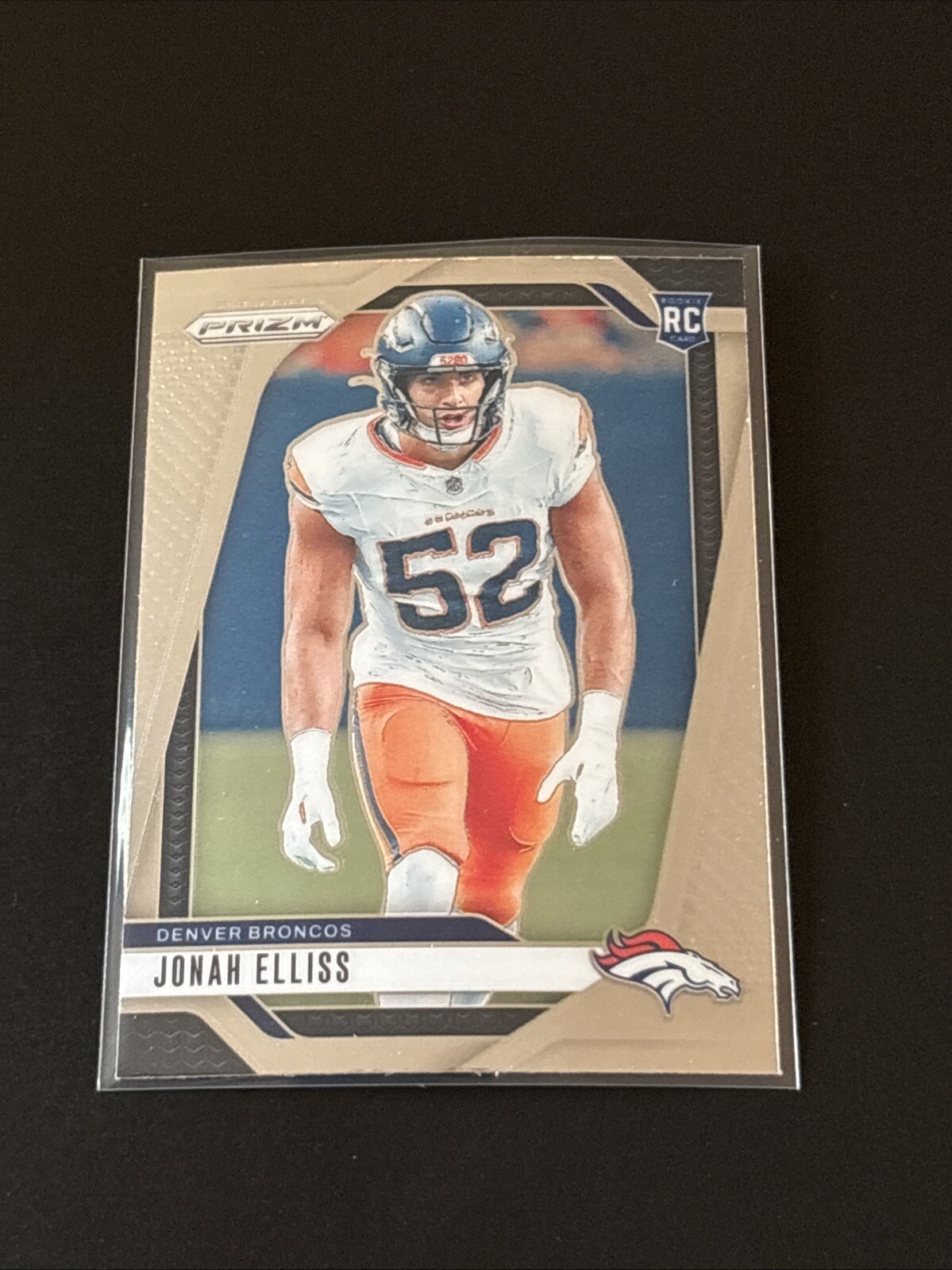 2024 Prizm JONAH ELLISS #356 RC Rookie Base Denver Broncos