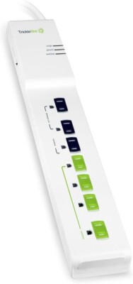 TrickleStar 7 Outlet Tier 1 Advanced Smart Power Strip/Surge Protector TS1104