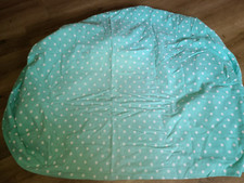 Pottery Barn Teen "Dottie - Pool" Flannel Full Fitted Sheet