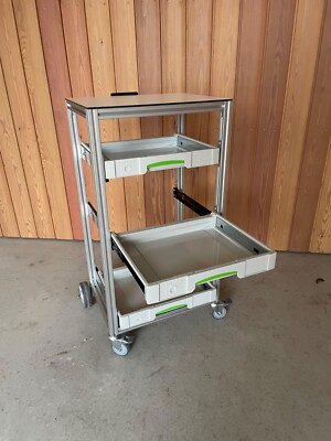 Systainer wagen,Systainer Schublade,für systainer, festool, tanos, Werkzeugwagen