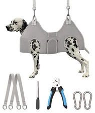 Dog Grooming HammockXX-Large Dog Sling for Nail Trimming Dog Nail Clipper Har...