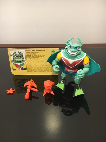 Ray Fillet Complete Vintage Tmnt Figure