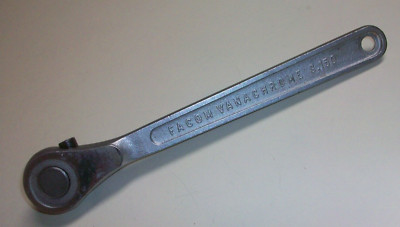 Vintage~ Facom Vanachrome #S.150~ 1/2'' Drive~ Low Profile Ratchet~ 10'' Long
