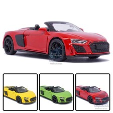 1:32 Audi R8 Spyder 2020 Modelo Coche Aleación Diecast Vehículo de Juguete Colección Regalo para Niños
